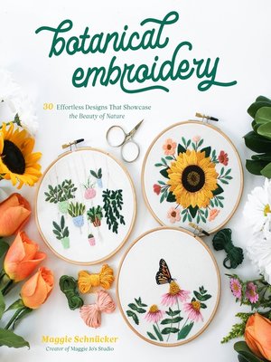 cover image of Botanical Embroidery